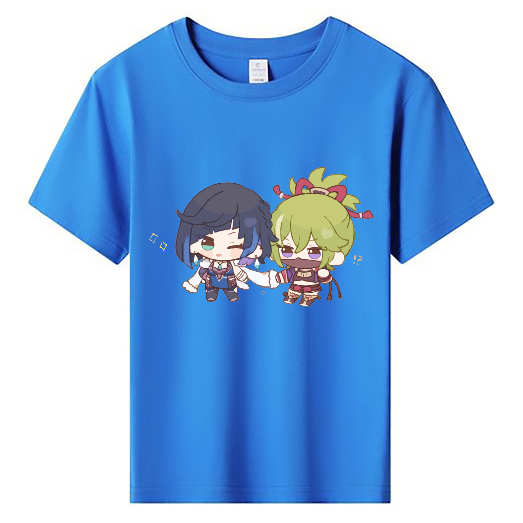 げんし神  久岐忍 くき しのぶ genshin Kuki Shinobu 綿100％キッズTシャツ（フロントプリント）